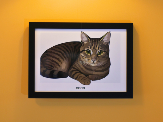 Individual framed artwork