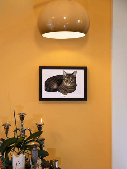 Individuelles Gerahmtes Kunstwerk